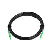 Simplex Rugged Drop Cable, SC/APC-SC/APC, OS2, 4.8 mm Riser I/O, 22.8 m / 75 ft